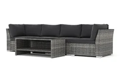 Wisconsin utendørs rett 4-seters sofa