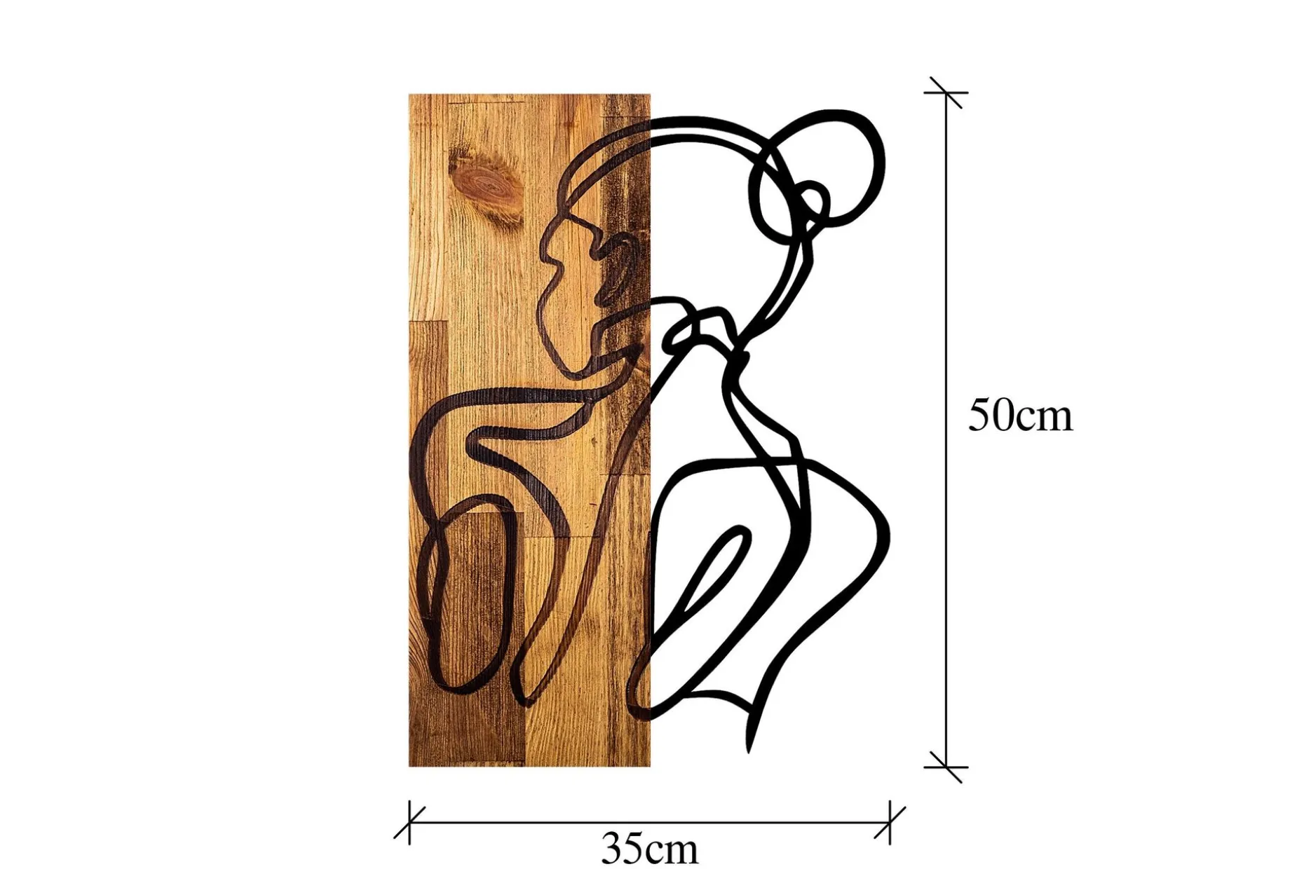 Woman Body Veggdekor