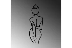 Woman Body Veggdekor