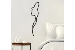 Woman Face Profile Veggdekor