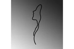 Woman Face Profile Veggdekor