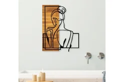 Woman Posture Veggdekor