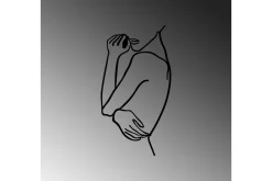 Woman 2 Veggdekor