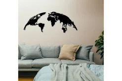 World Map 1 Large Veggdekor