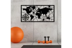 World Map 1 Large Veggdekor