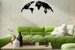 World Map Medium Veggdekor
