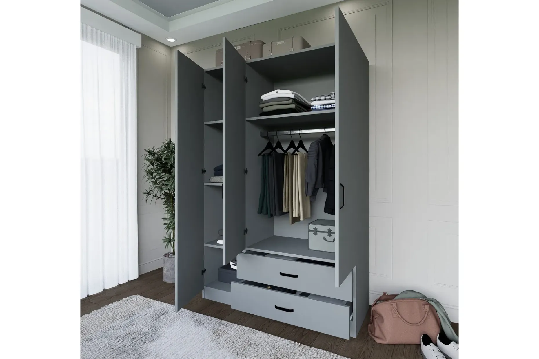Yaman Garderobe 120x181 cm
