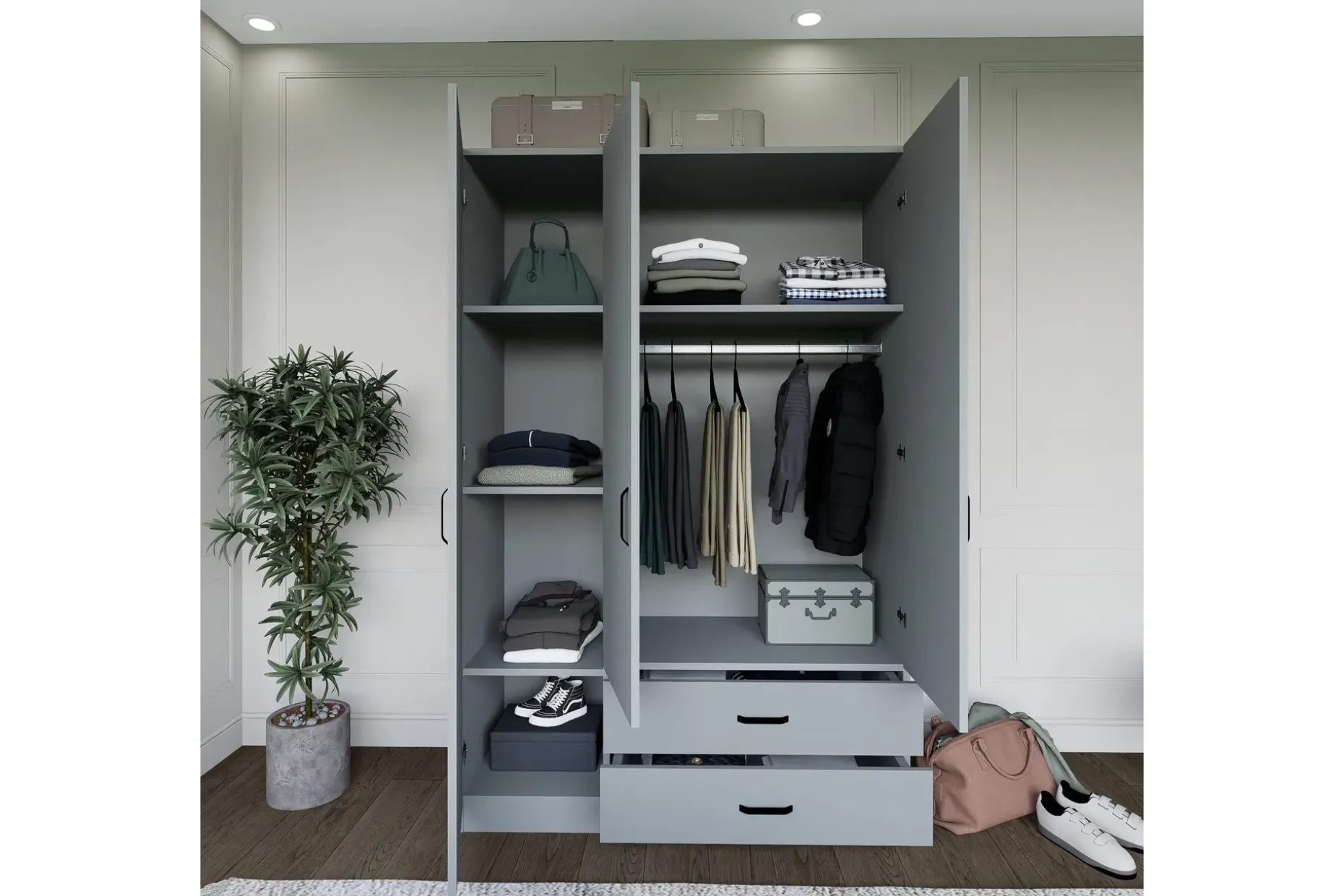 Yaman Garderobe 120x181 cm