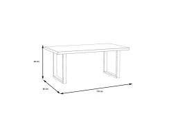 Yatton Sofabord 110 cm