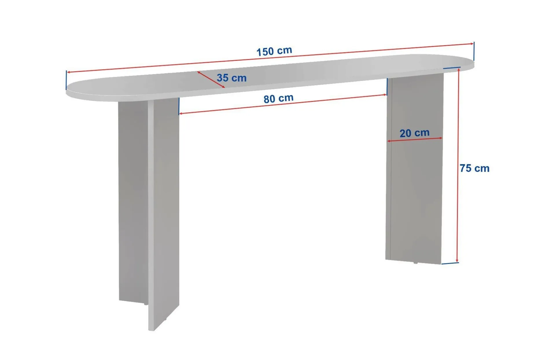 Yeno Skjenk 150x75x35 cm