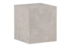 York High Travertin Sidebord 40x40x45 cm