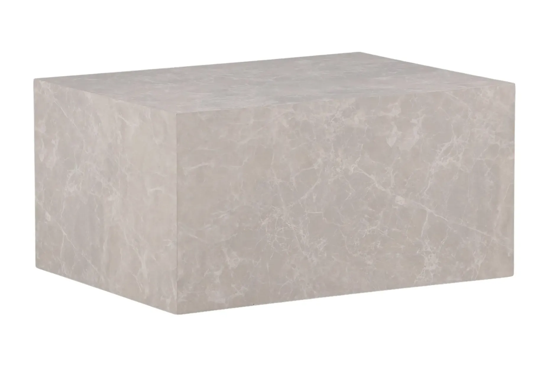 York Travertin Sofabord 80x60x40 cm