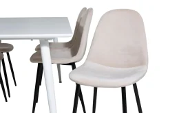 Ypas Spisegruppe 180 cm inkl. 6 Pontus Stoler