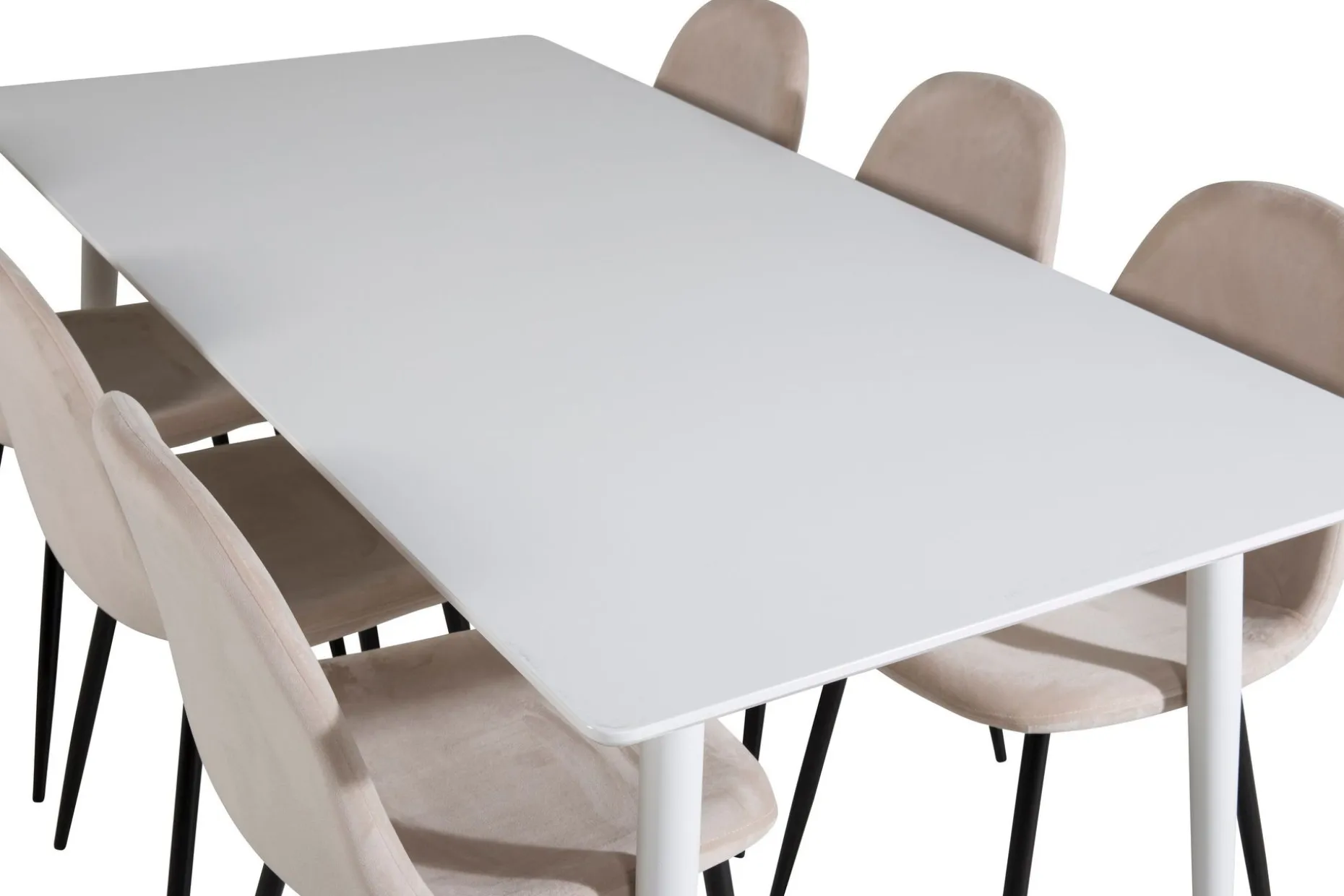 Ypas Spisegruppe 180 cm inkl. 6 Pontus Stoler