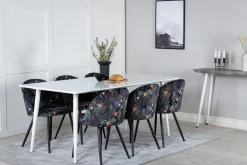 Ypas Spisegruppe 180 cm inkl. 6 Sedavi Stoler