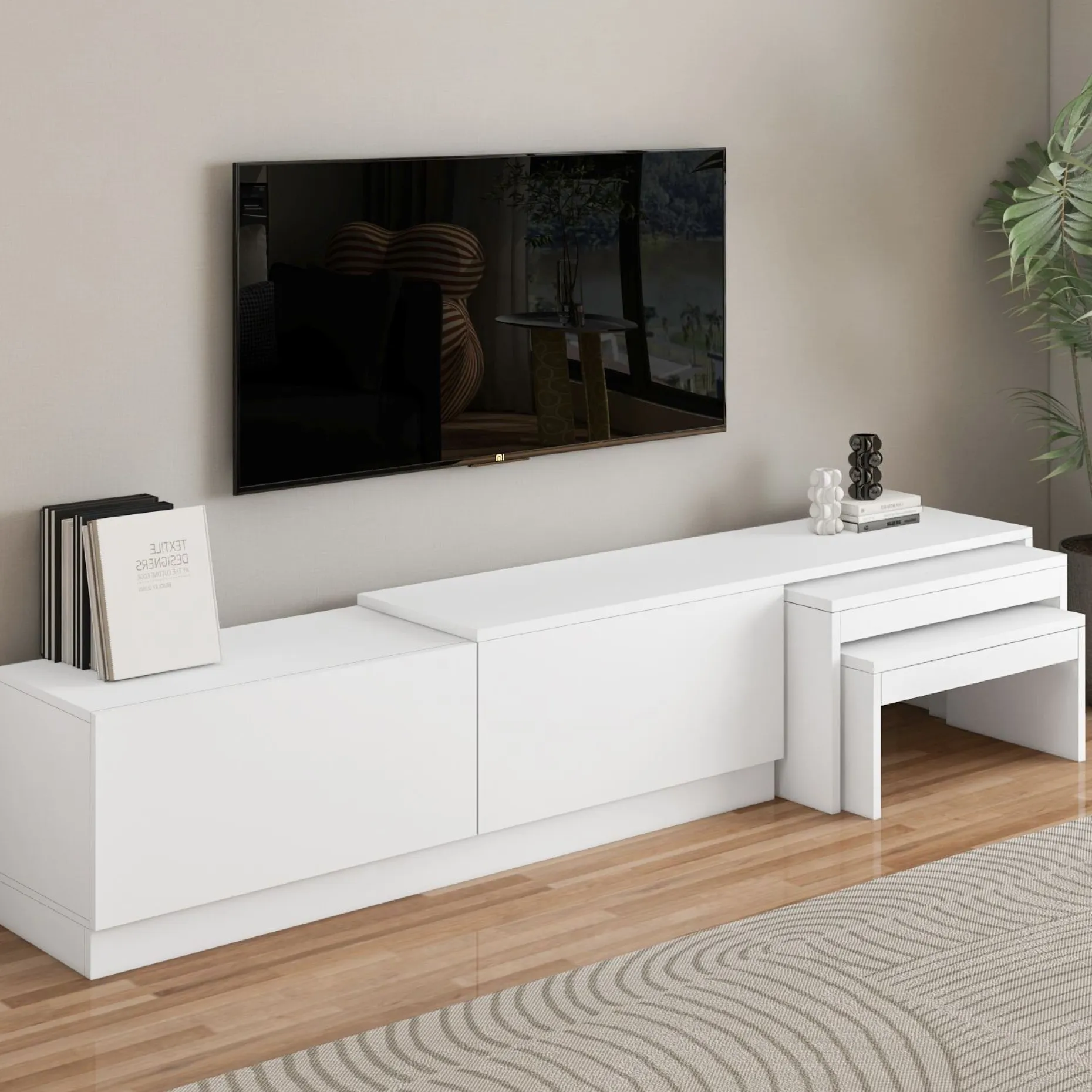 Zalven TV-benk 180x36x30 cm