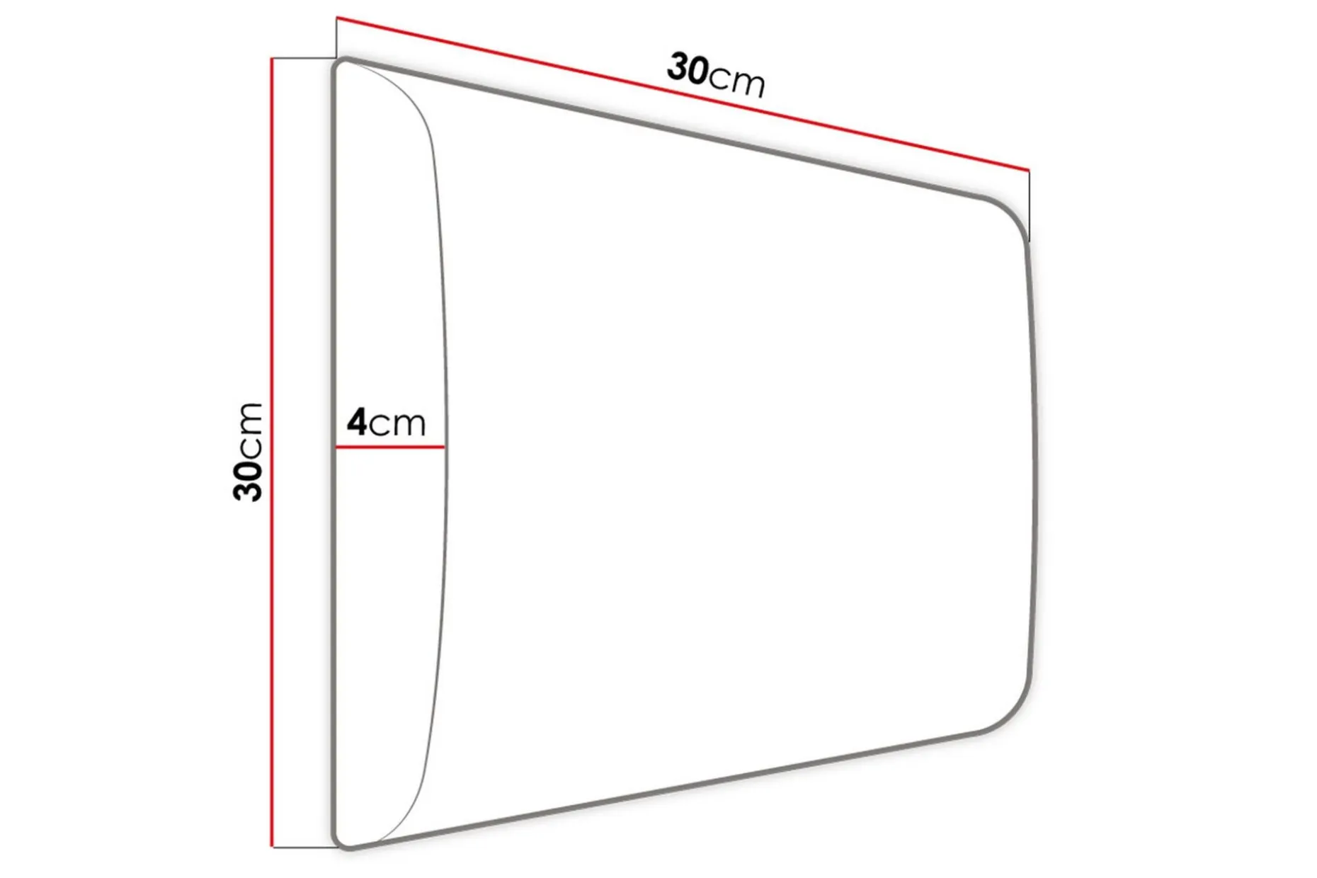 Zaratuz Veggpanel 30x4x30 cm Stoppet