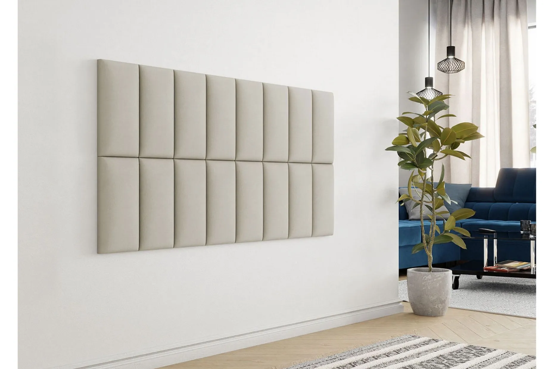 Zaratuz Veggpanel 20x4x40 cm Stoppet