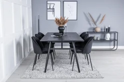 Zenazmi Forlengningsbar Spisegruppe 195 cm inkl. 6 Foyos Sto