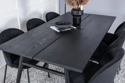Zenazmi Forlengningsbar Spisegruppe 195 cm inkl. 6 Foyos Sto