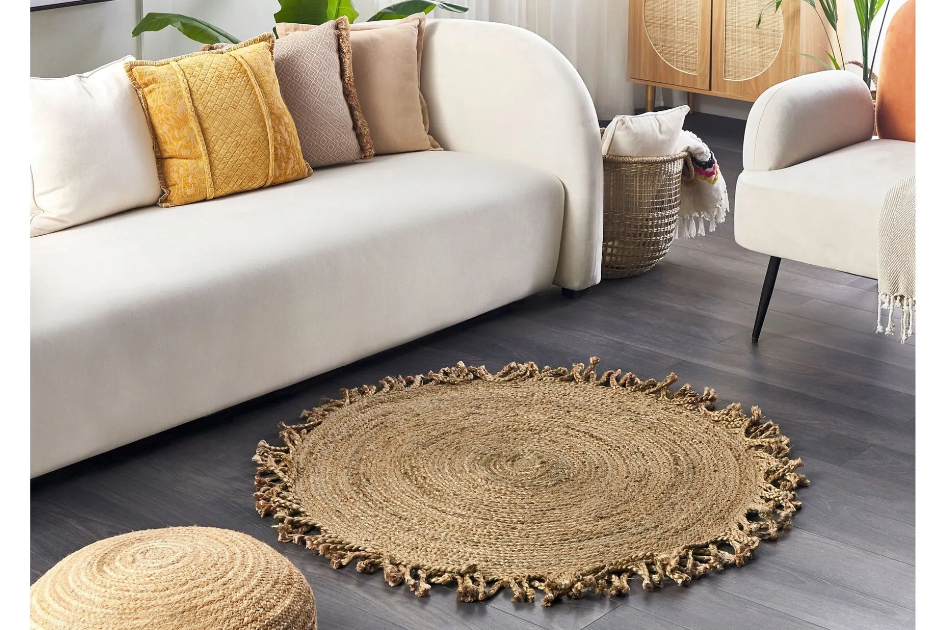 Zonguldak Ryeteppe 120 cm Rund