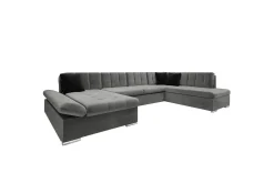 Zumar Sofa med Sjeselong og Divan 4-seter