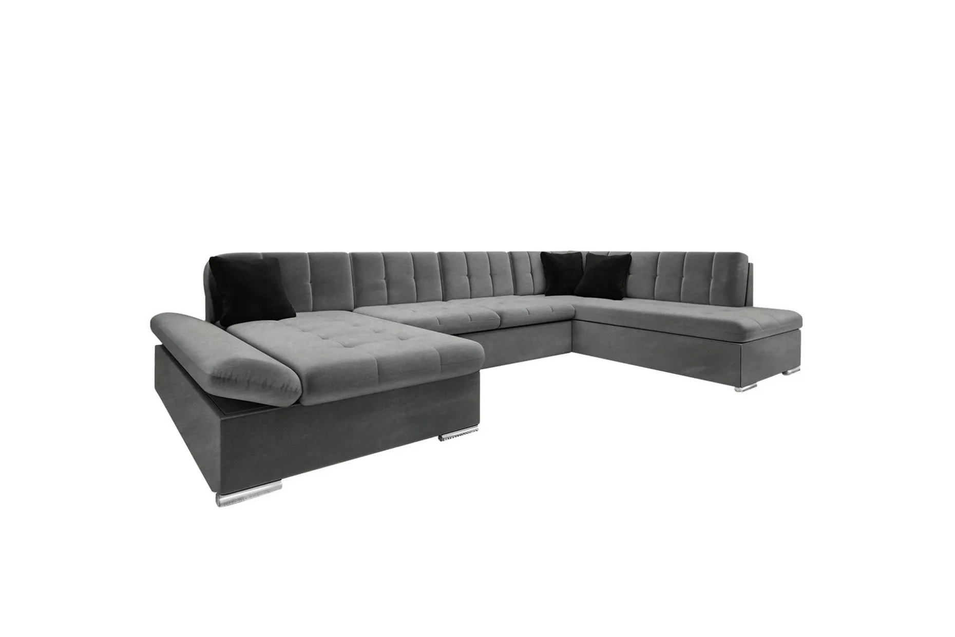 Zumar Sofa med Sjeselong og Divan 4-seter