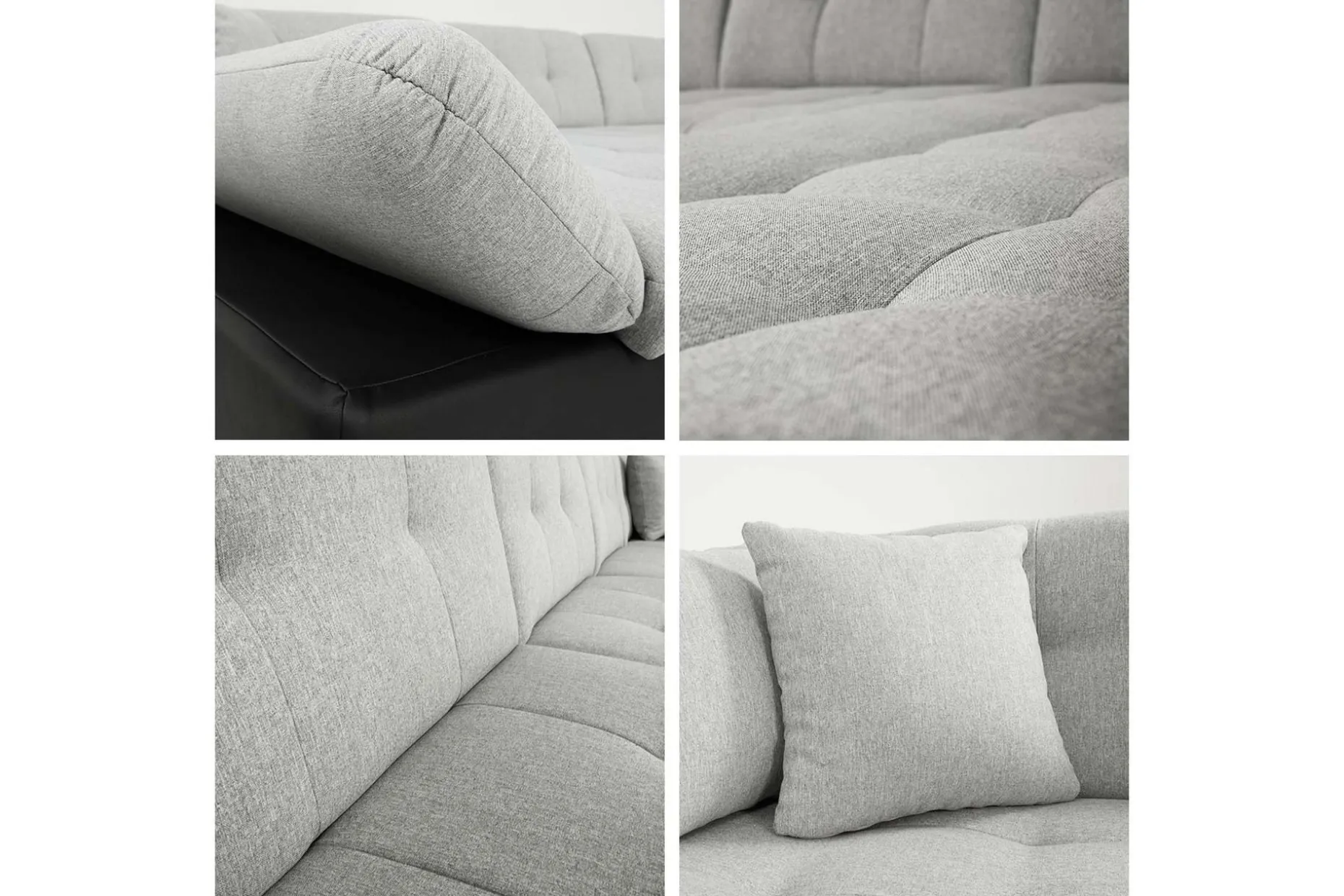 Zumar Sofa med Sjeselong og Divan 4-seter